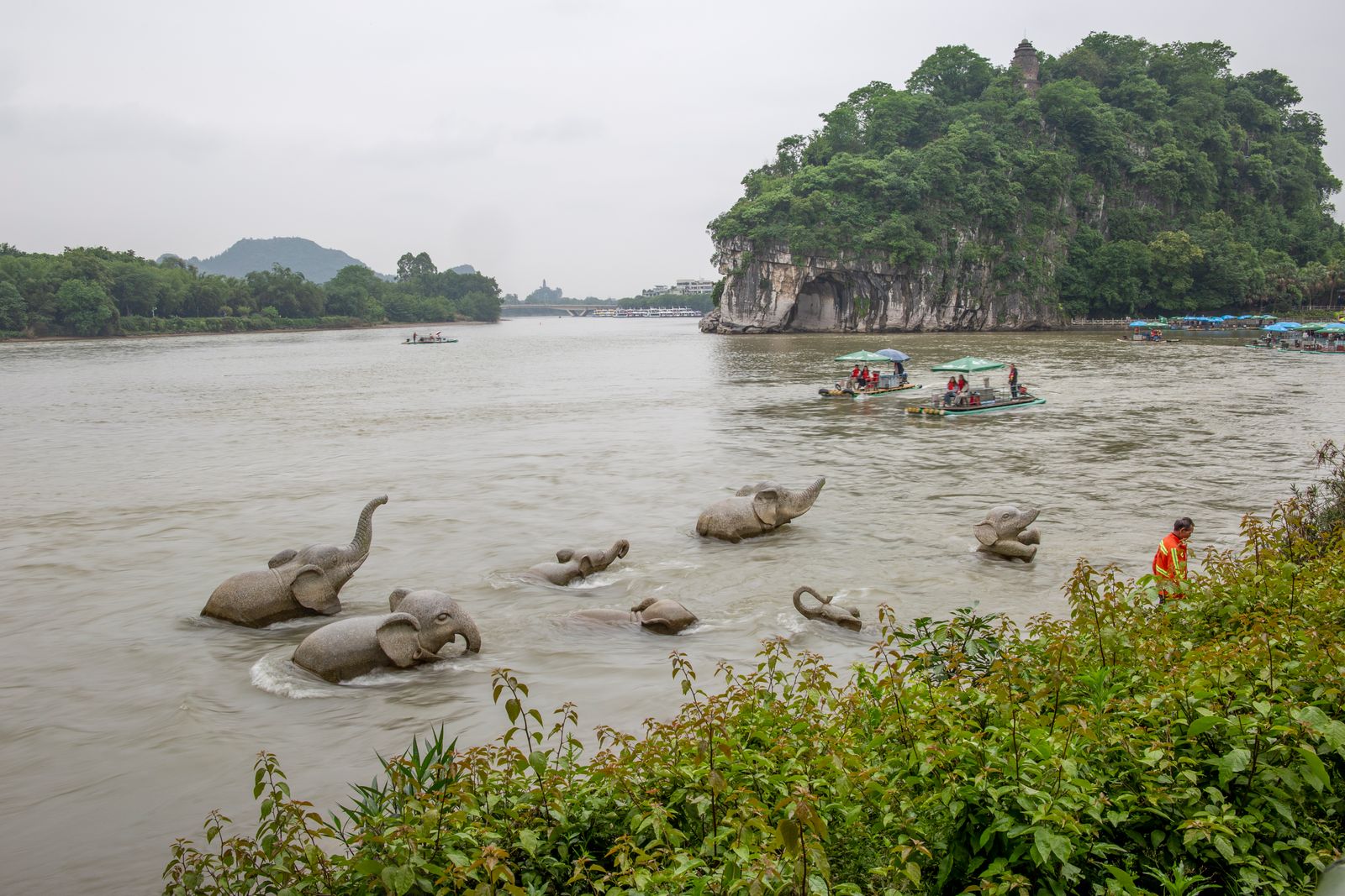 Colina de la Trompa de Elefante, Guilin
