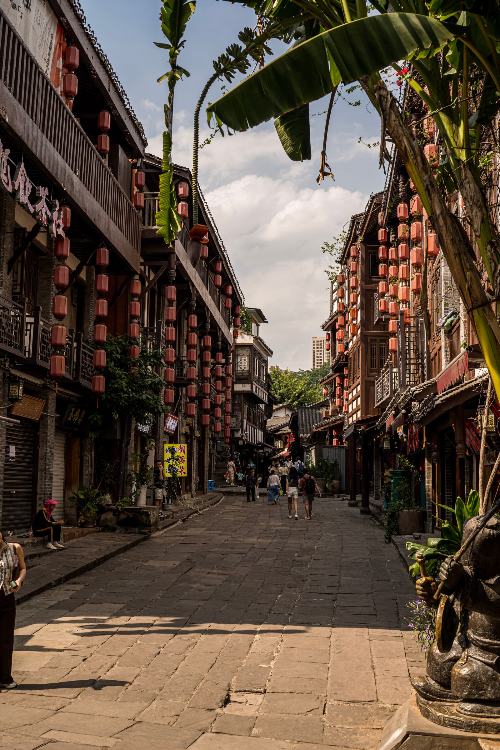 Kuanzhai Xiangzi + té tradicional, Chengdu