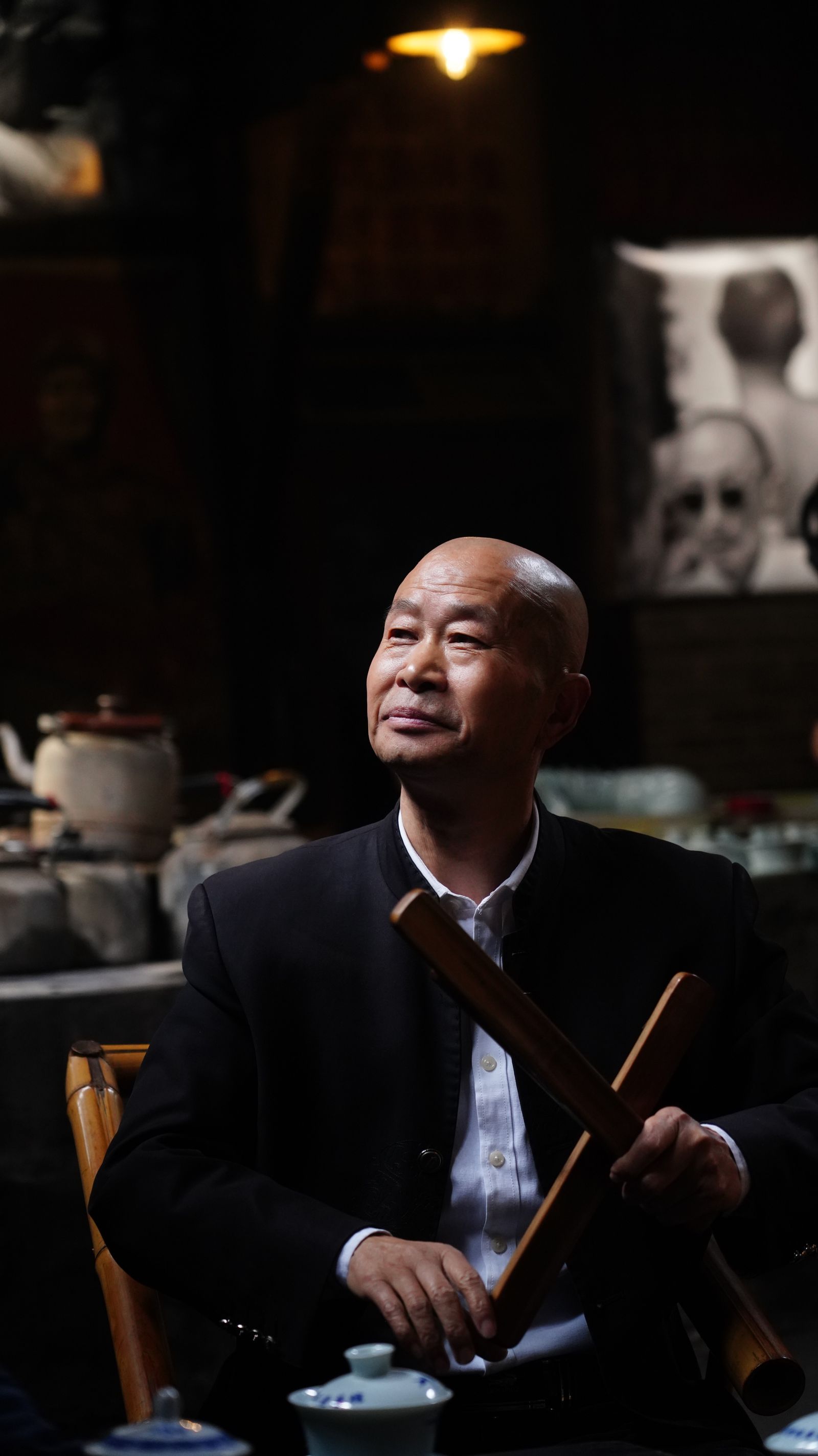 Kuanzhai Xiangzi + té tradicional
