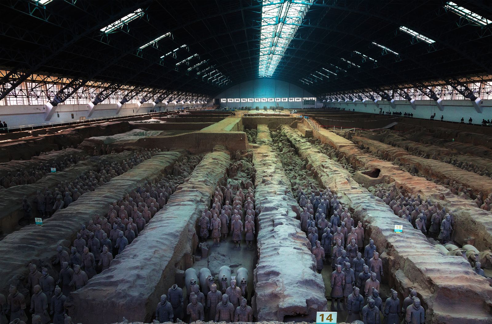 Guerreros de Terracota, Xi'an