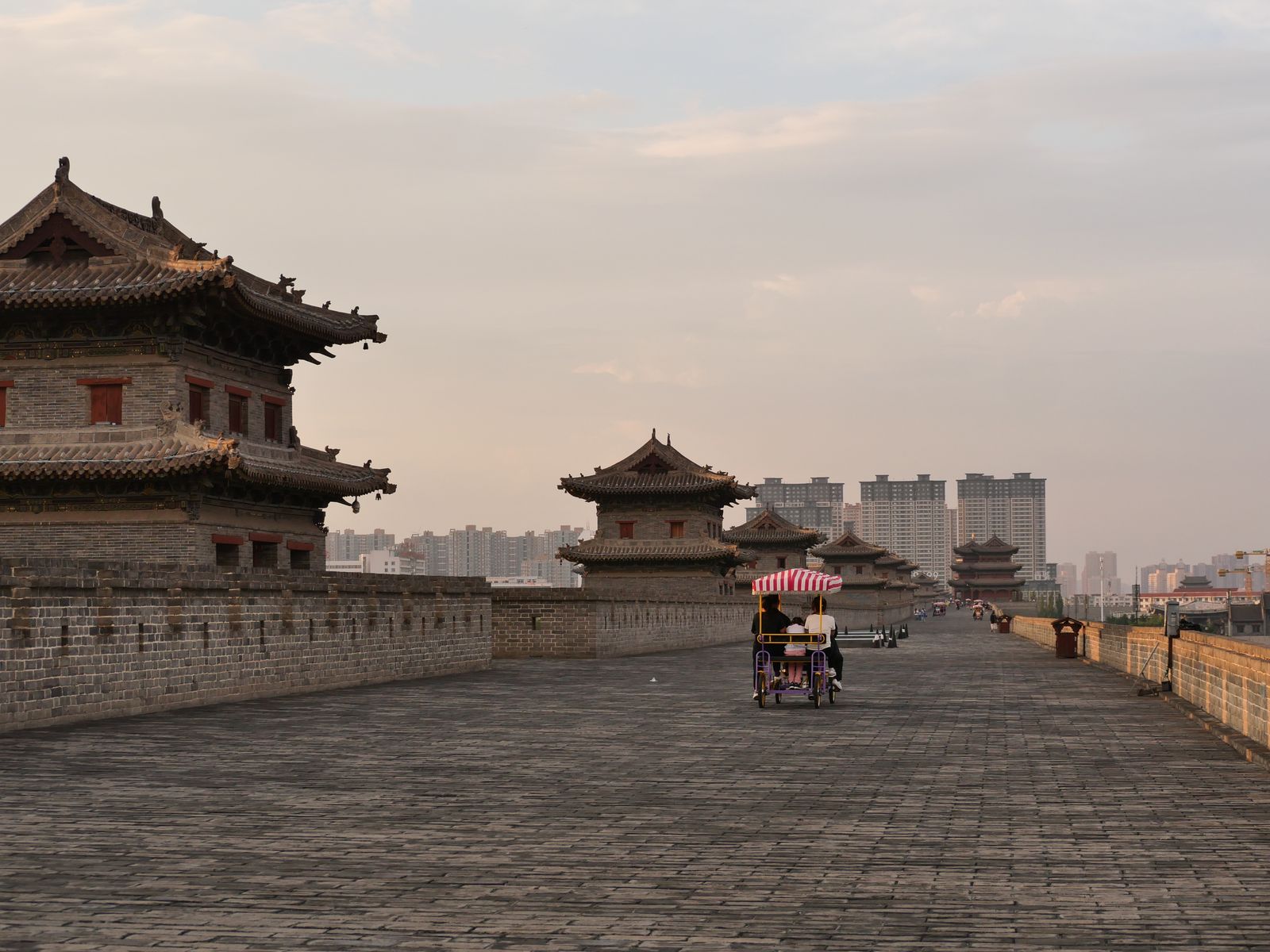 Muralla + Barrio Musulmán en bicicleta, Xi'An